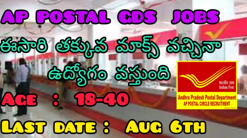 AP Postal GDS Notification 2024 || Latest jobs in Telugu