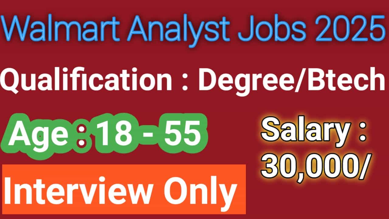 Walmart Jobs Recruitment 2025 In Telugu | Latest Jobs