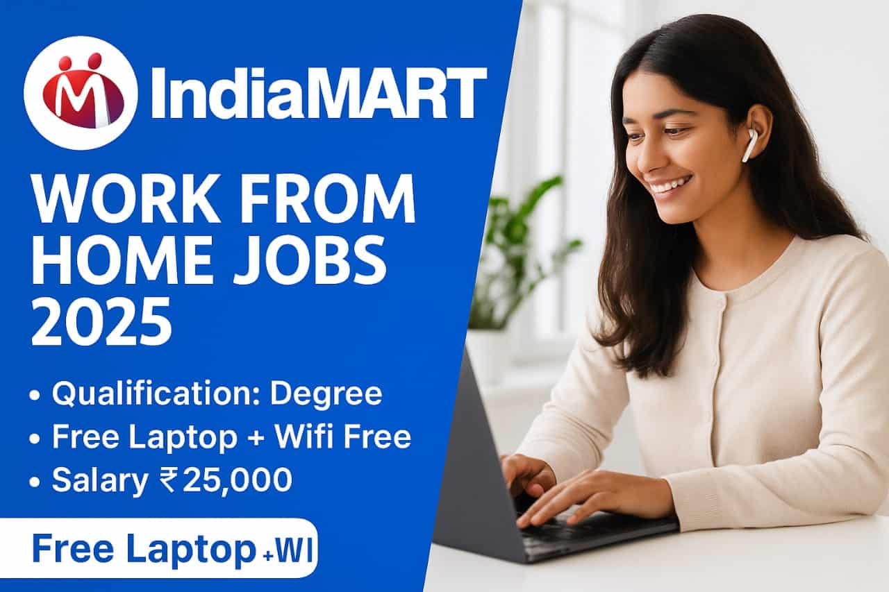 Indiamart Work From Home Jobs 2025 - Tele Associate Role