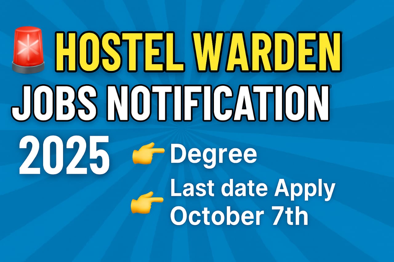 APPSC Welfare Officer Jobs Notification 2025